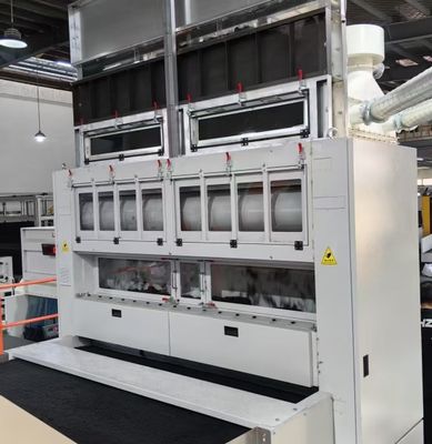 Pneumatic Fiber Feeder for high capacity geotextile production line