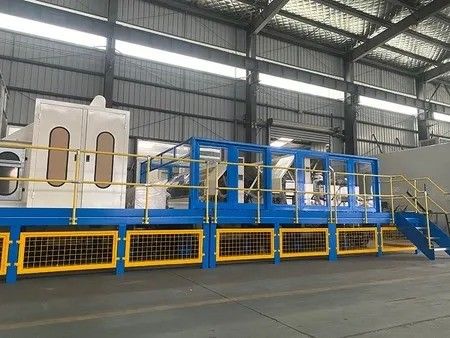 60m/Min  - 80m/Min  Double Cylinder Carding Machine Textile Card Punching Machine