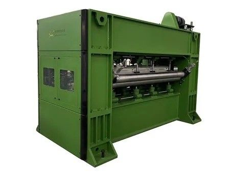 White Double Board Needle Punching Machines 600rpm Non Woven Punching Machine