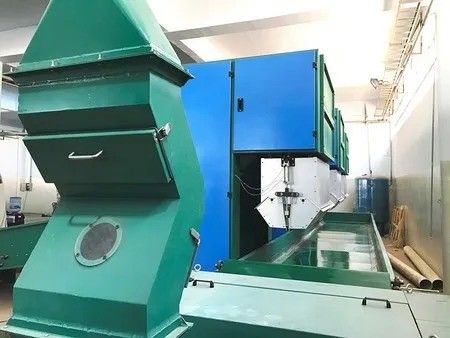 Non Woven Fabric Carpet Needle Punching Production Line 100kg/H  - 500kg/H