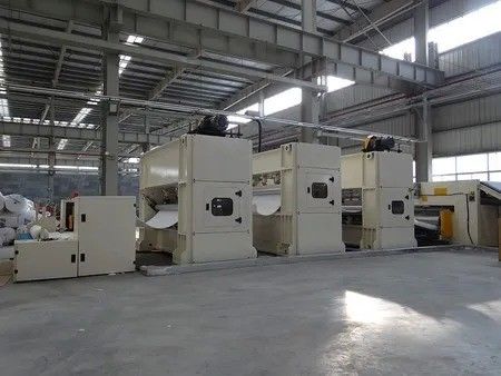 400kg/Hr 100gsm To 800gsm Filter Felt Needle Punching Production Line