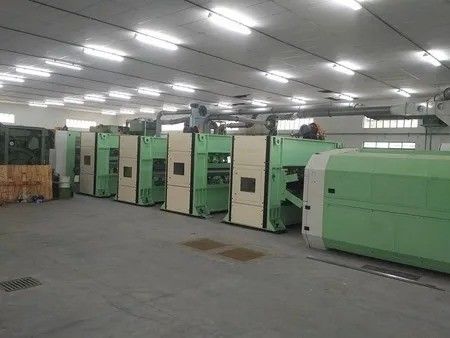2000mm - 3200mm Non Woven Needle Punching Machine PET Shoe Material Production Line