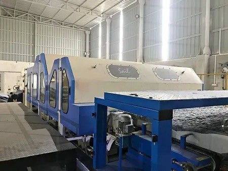2000mm - 7000mm Nonwoven Needle Punching Production Line Shoddy Fiber Felt Production Line