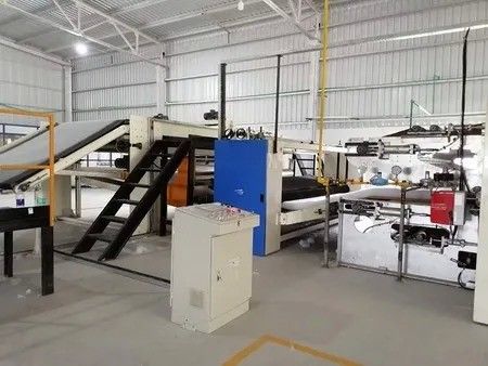 Polyester Low Melt Fibers Thermal Bonding Machine Soft Cap Wadding Machine Production Line