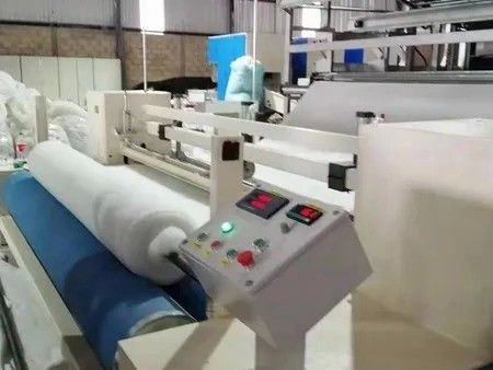 Spray Bonded Non Woven Machine 60gsm ~ 800gsm  Wadding Production Line