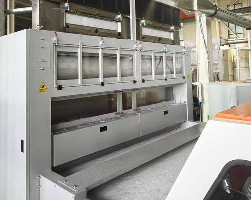 Pneumatic Fiber Feeder for high capacity geotextile production line