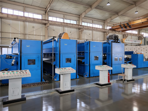 Nonwoven Geotextile Needle Punching Production Line