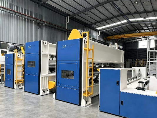 Nonwoven Filtration Media Felt Needle Punching Production Line