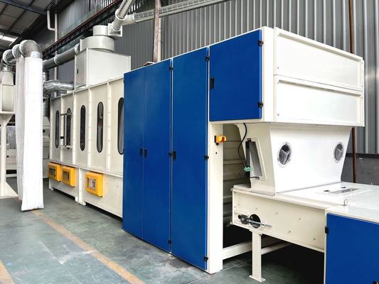 آلة خلط تخزين عالية الحجم مع وظيفة تنظيف الغبار