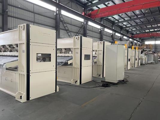 آلة التثقيب بالإبر ذات الهيكل الثقيل والسرعة المتوسطة والشوط العالي